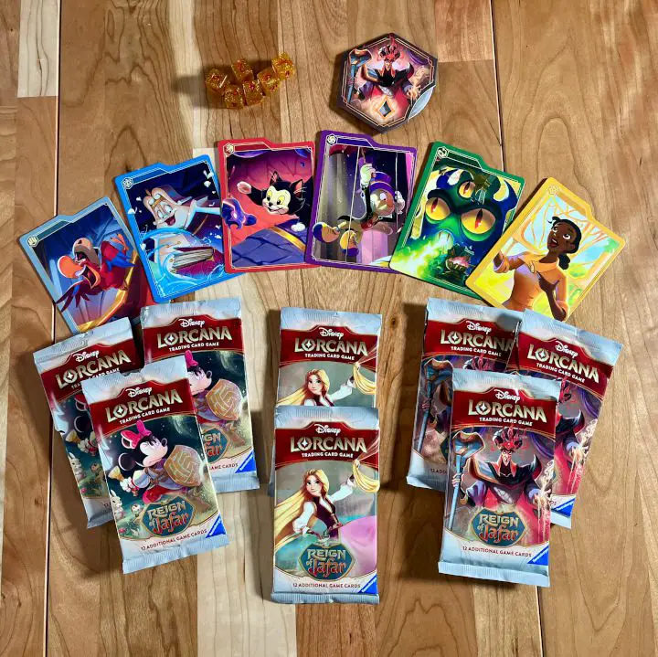 Reign Of Jafar Is About Making Your Lorcana Game Better 1 Components of Disney's Lorcana : Reign of Jafar