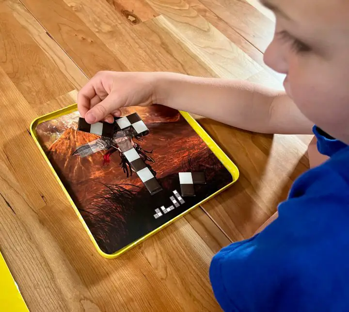 Chip Theory's Magnetic Micro Kids Games Are Perfect Road Trip Puzzles 3 Chip Theory Kids - Pixel Party tiles