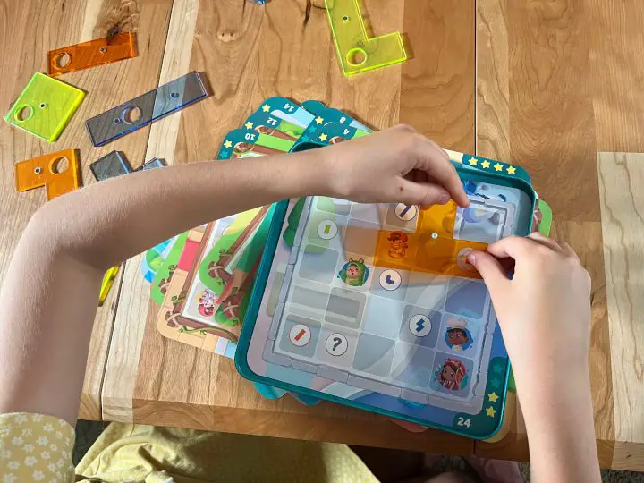 Chip Theory's Magnetic Micro Kids Games Are Perfect Road Trip Puzzles 6 Chip Theory Kids - Neighborhood Hide & Seek being played