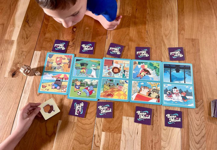Chip Theory Is Now Publishing High Quality Kid Games - Versus Play Review 3 Chip Theory Kids - Versus Play - Bear in mind being played