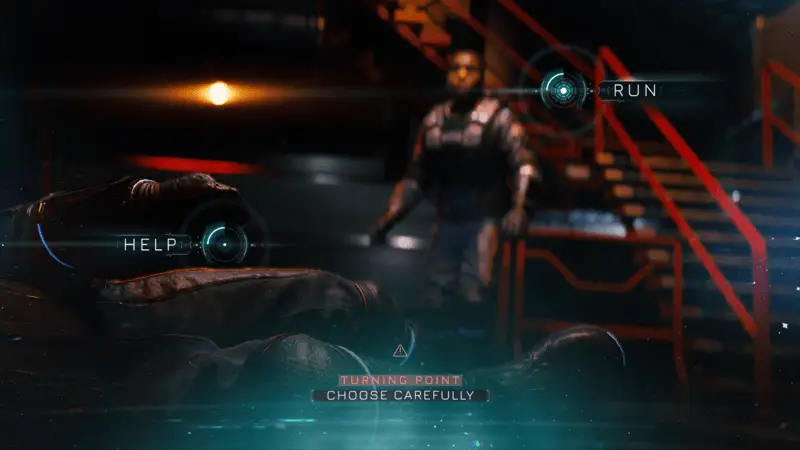 Directive 8020 Turning Points screen