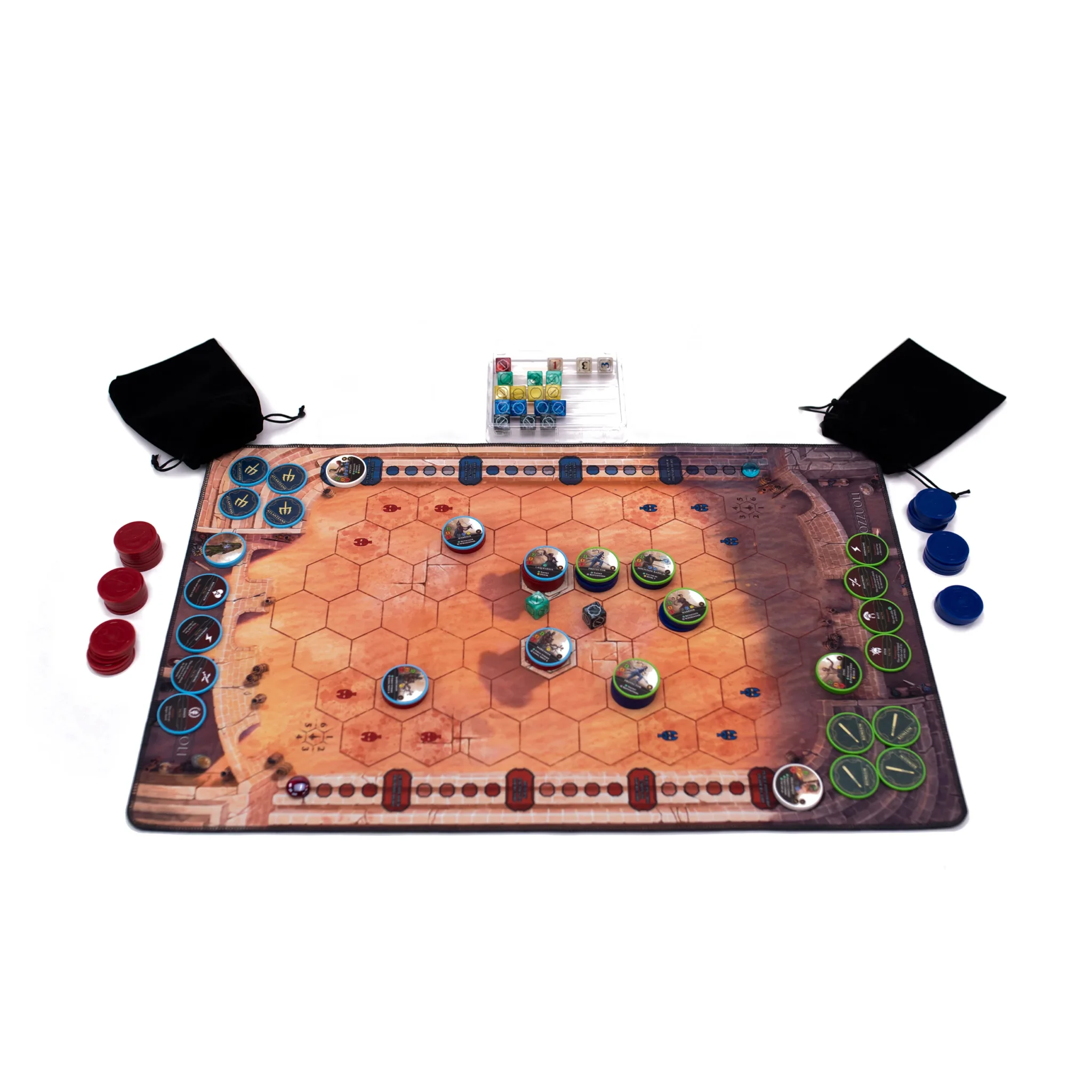 Solo Review: Hoplomachus Remastered Turns Solo Strategy Into A Satisfying Boss Rush 2 Hoplomachus Remastered player area