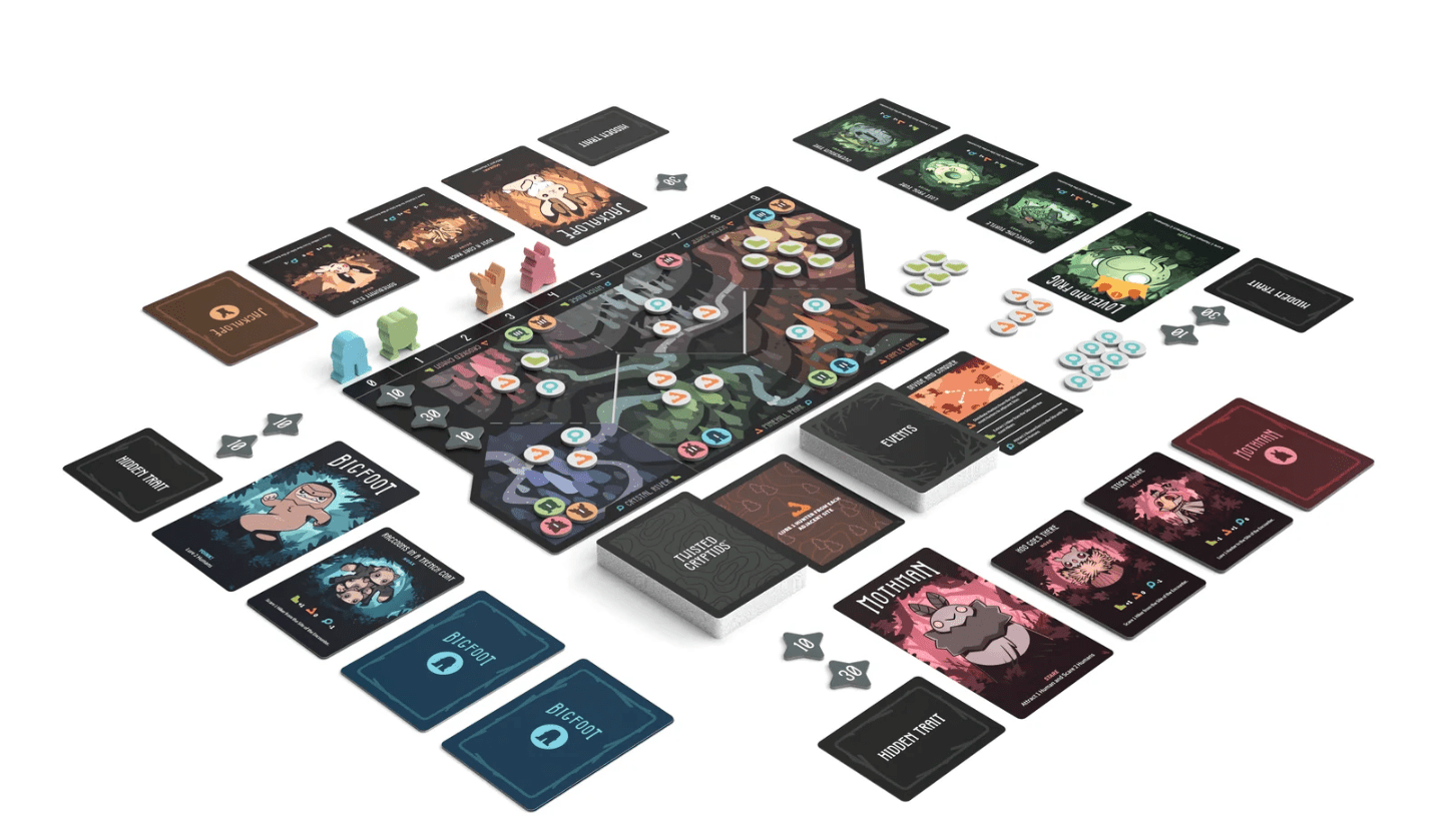 Twisted Cryptids Challenges Your Myth and Entertains 1 components for twisted cryptids