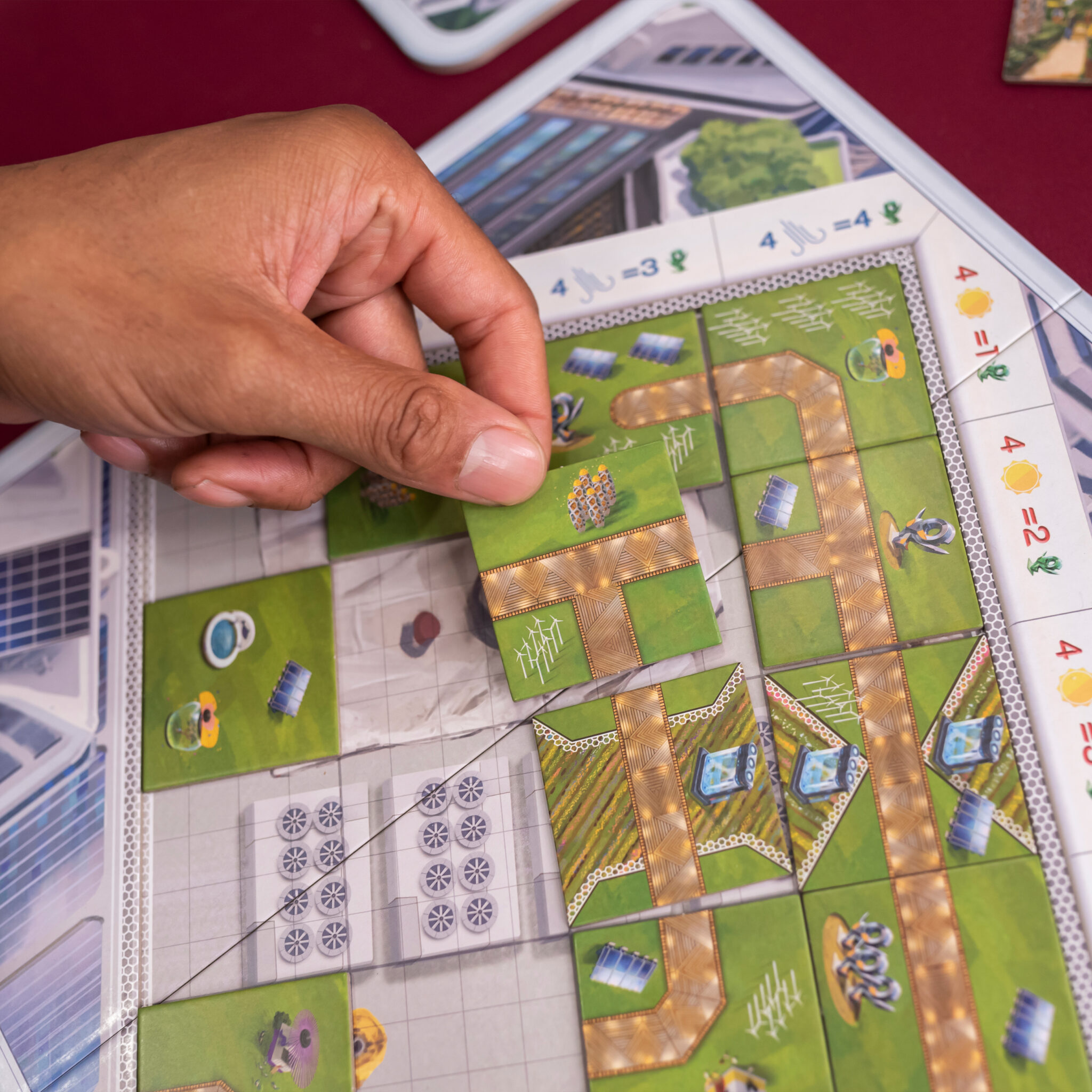 Solar Gardens tiles