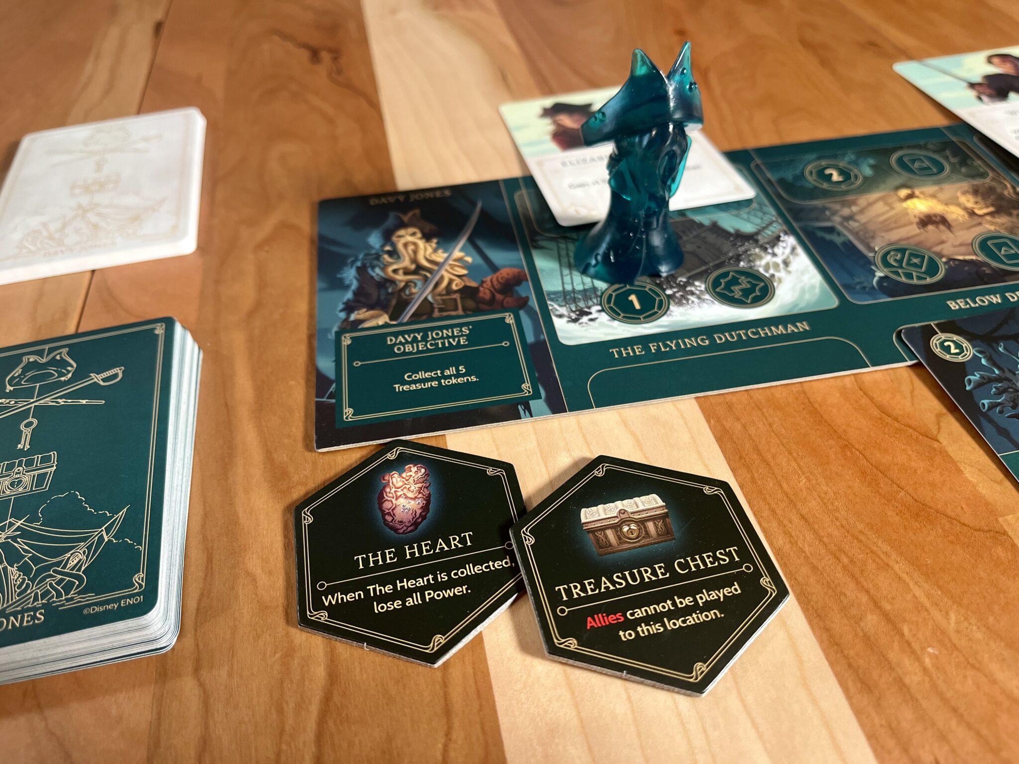 Disney Villainous: Treacherous Tides - collecting 5 treasures