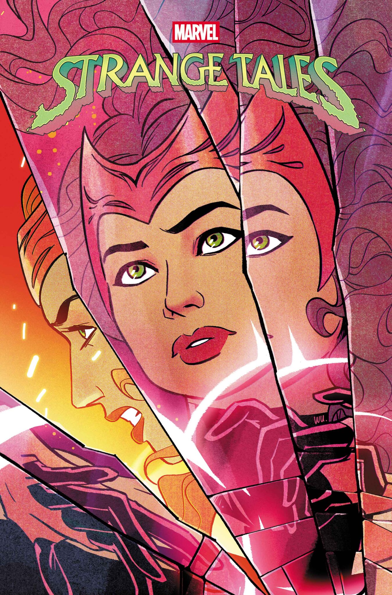 Nico Minoru And The Scarlet Witch Deal With A TTRPG Night Gone Wrong In Strange Tales 3 STRANGE TALES #1 Variant Cover by ANNIE WU
