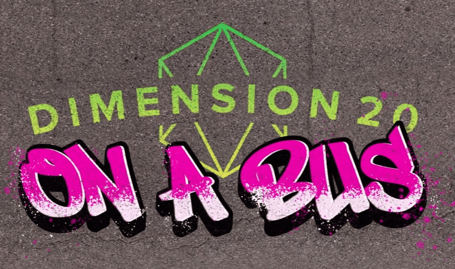 Dimension 20: Blithe, Baffled, And Bewildered By Brennan And A Bus 1 Logo for Dimension 20: On a Bus