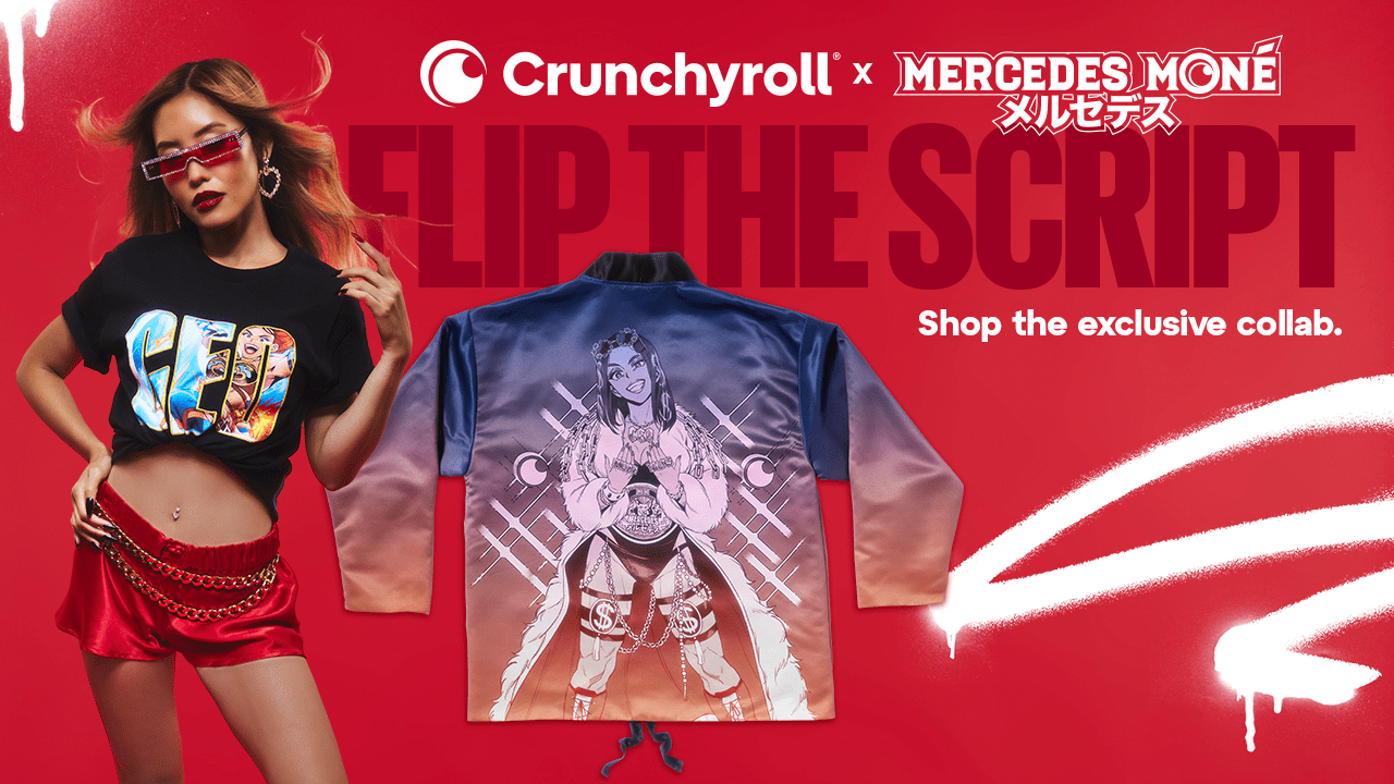 New Crunchyroll Fashion Collab Turns Mercedes Moné Into Flashy Anime Hero 7 Crunchyroll x Mercedes Moné collection