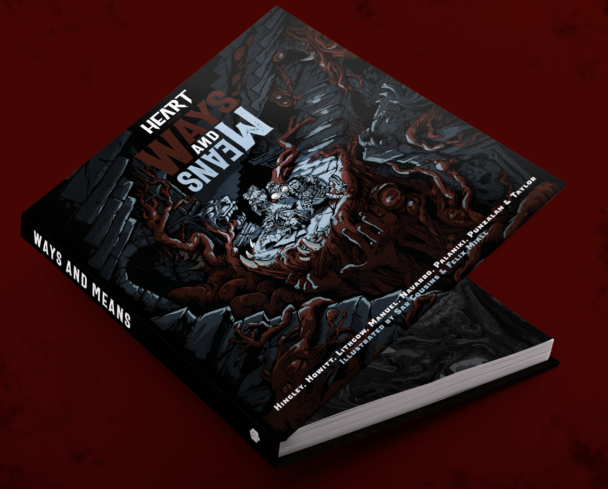 New 'Heart: The City Beneath' Sourcebook 'Ways And Means' Hits Backerkit July 15 1 Heart: the City Beneath Ways And Means book cover