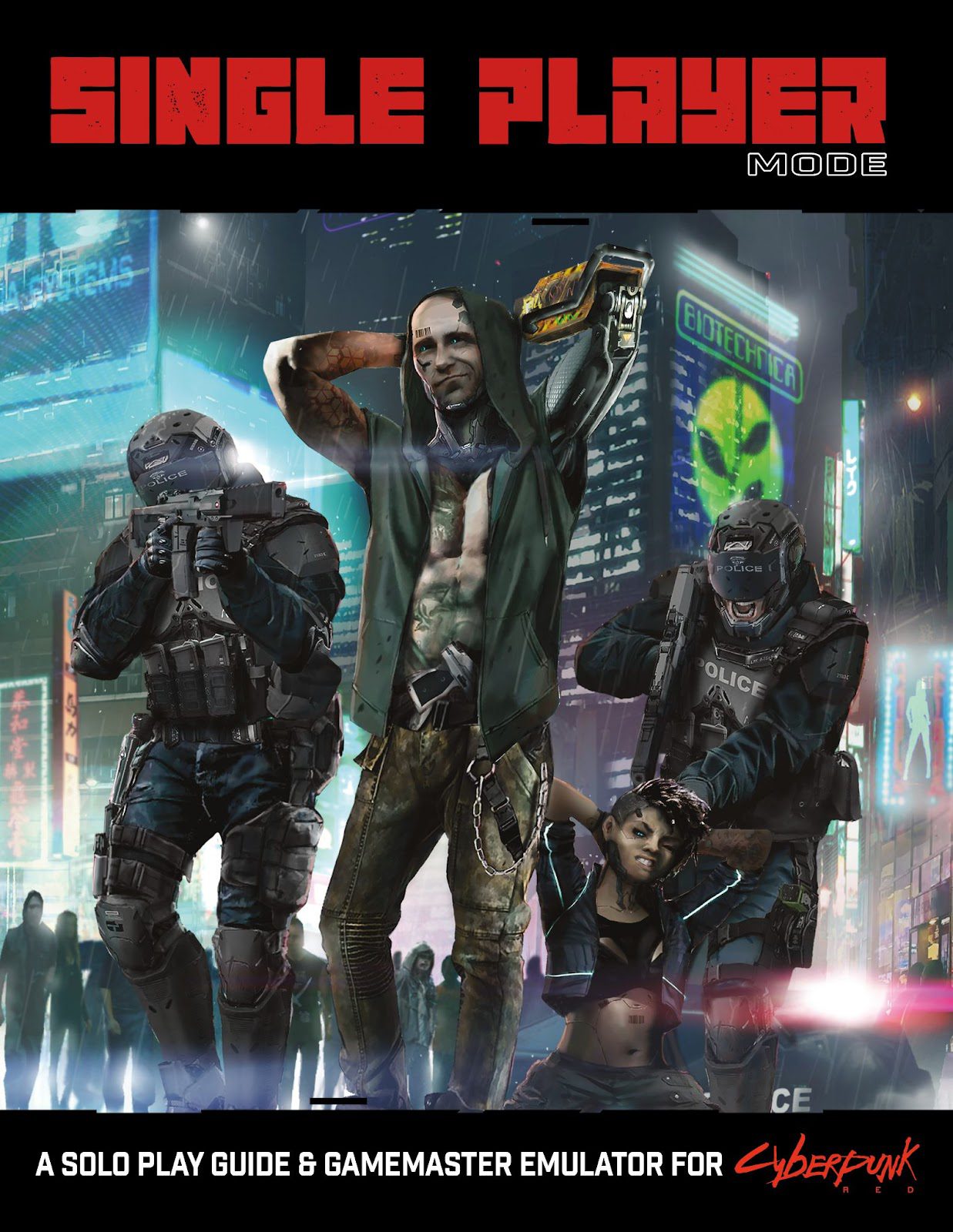 Dystopian Cyberpunk RED to Expand Night City, Add Solo Play In New Books 1 Cyberpunk Red Solo Mode
