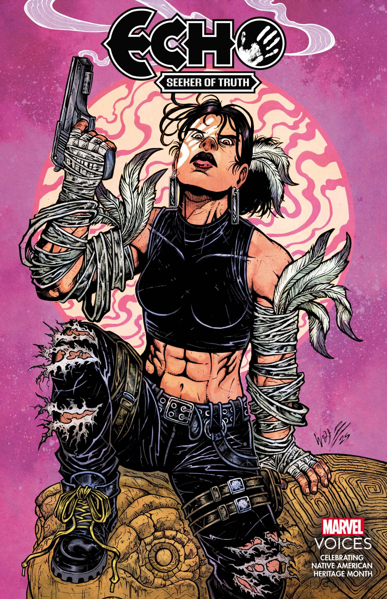 Echo: Seeker Of Truth Variant Cover by MARIA WOLF