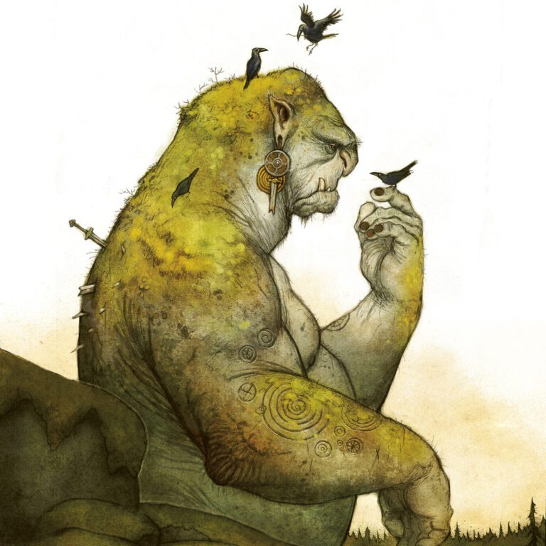 Troll from Vaesen The Lost Mountain Saga