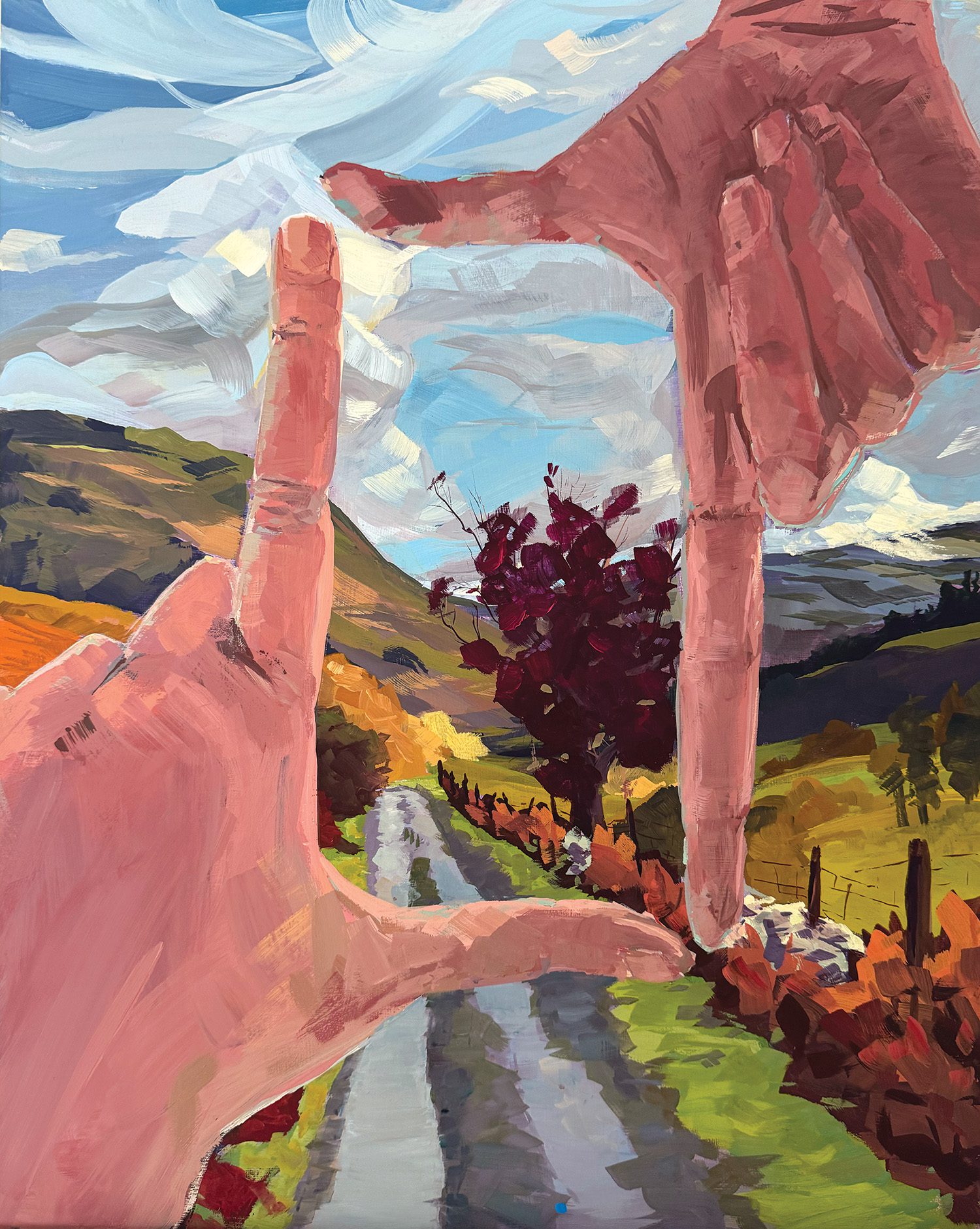 Asher’s Ridge art