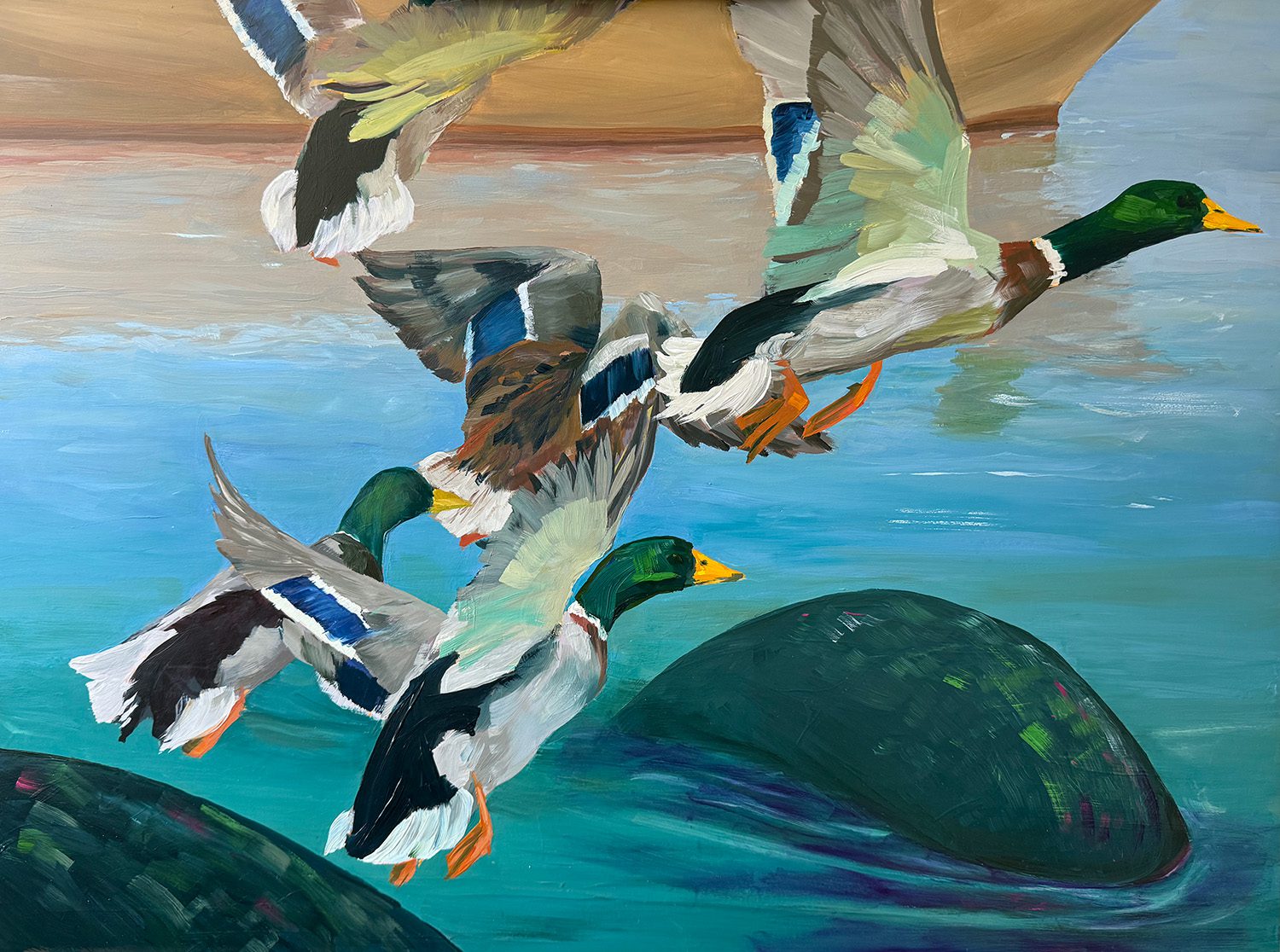 Asher’s Ridge ducks art