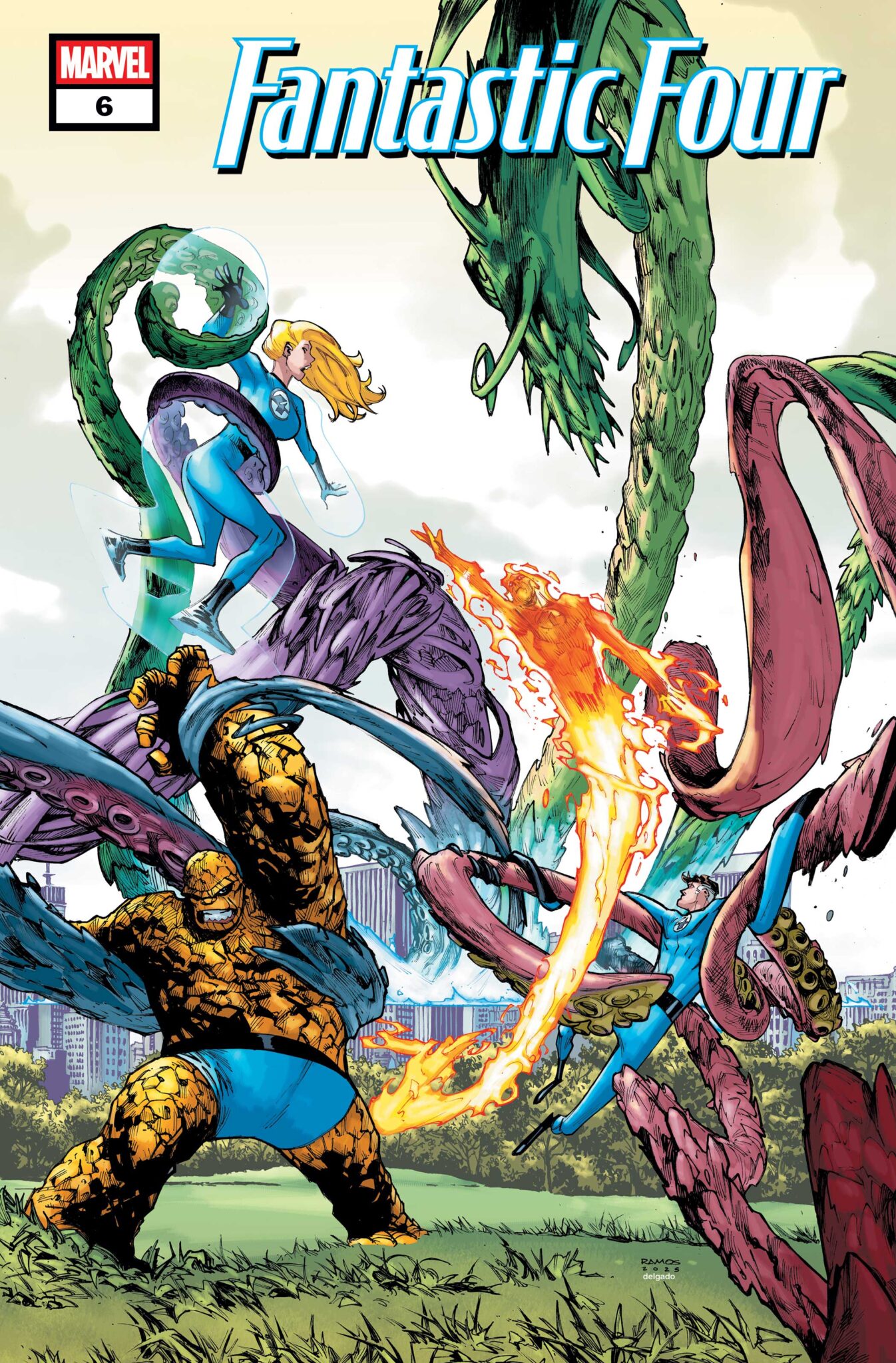 FANTASTIC FOUR #6 cover