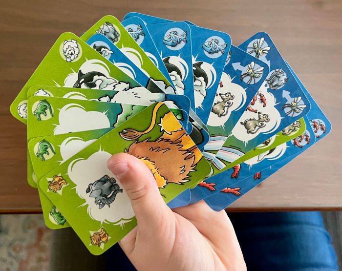 Frank's Zoo Shows How Animals Are Afraid Of Each Other In A Fun And Frantic Way. 5 Frank's Zoo starting hand with all the animals