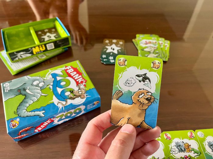 Frank's Zoo Shows How Animals Are Afraid Of Each Other In A Fun And Frantic Way. 6 Frank's Zoo seal card