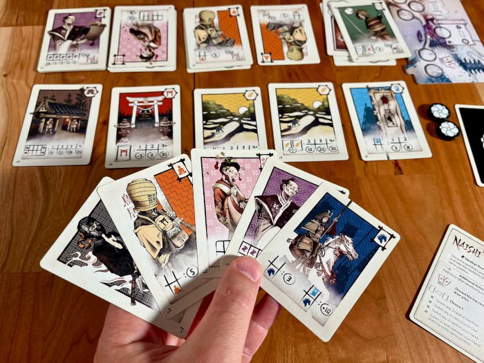 Naishi end game hand of cards