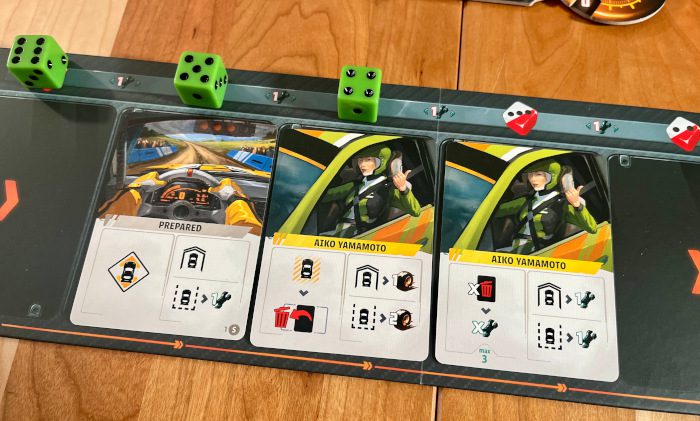 Dirt & Dust cards to perform actions