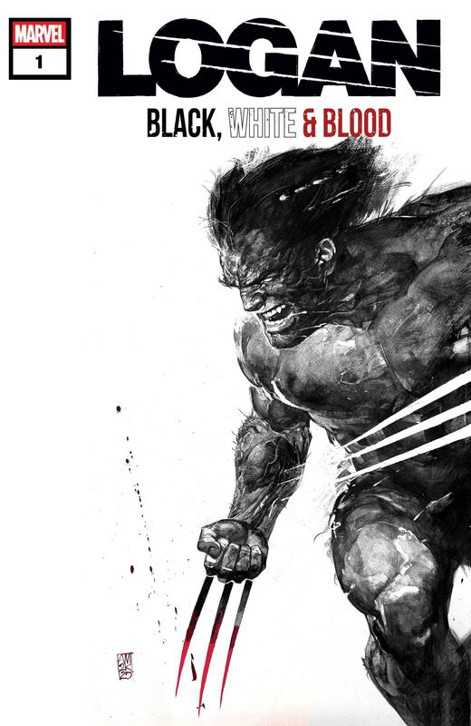 Logan: Black, White, And Blood Cover by ALEX MALEEV