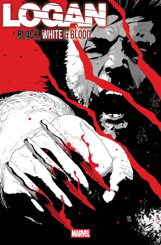 Logan: Black, White, And Blood Variant Cover by ANDREA SORRENTINO