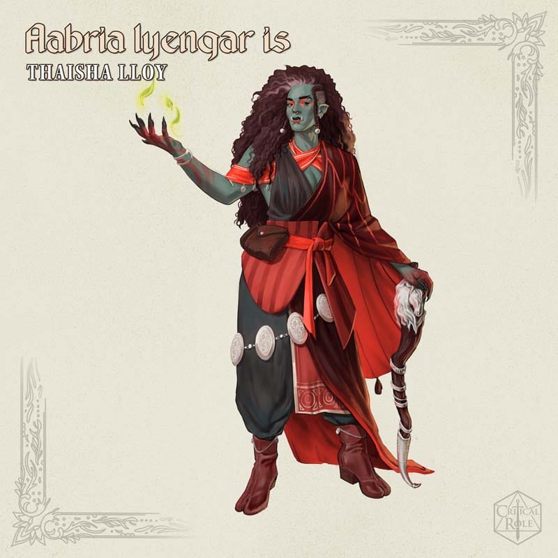 Critical Role Thaisha Lloy art