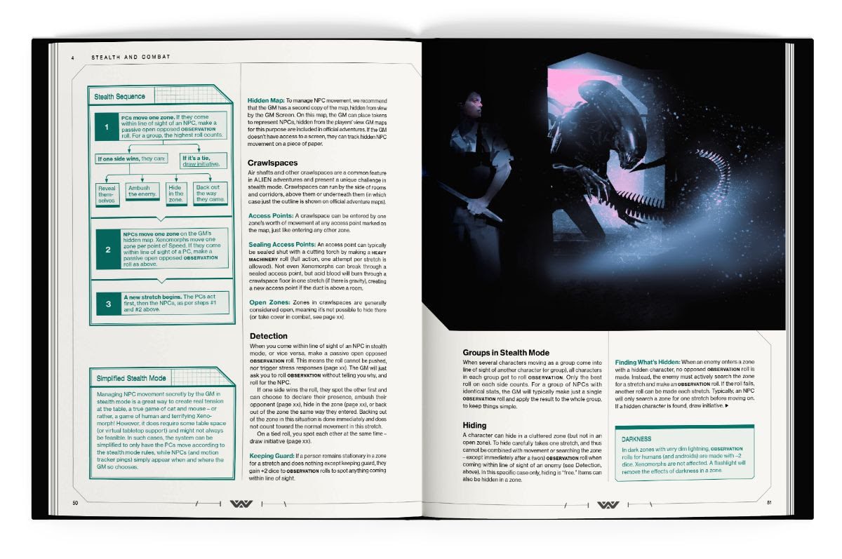 Free League Sets November 18 Launch For New ALIEN The Roleplaying Game Releases 2 ALIEN The Roleplaying Game Evolved Edition