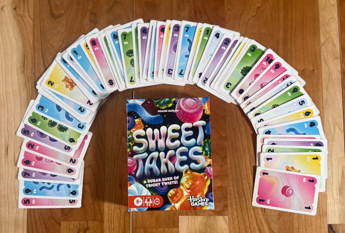 Sweet Takes with all cards spread out