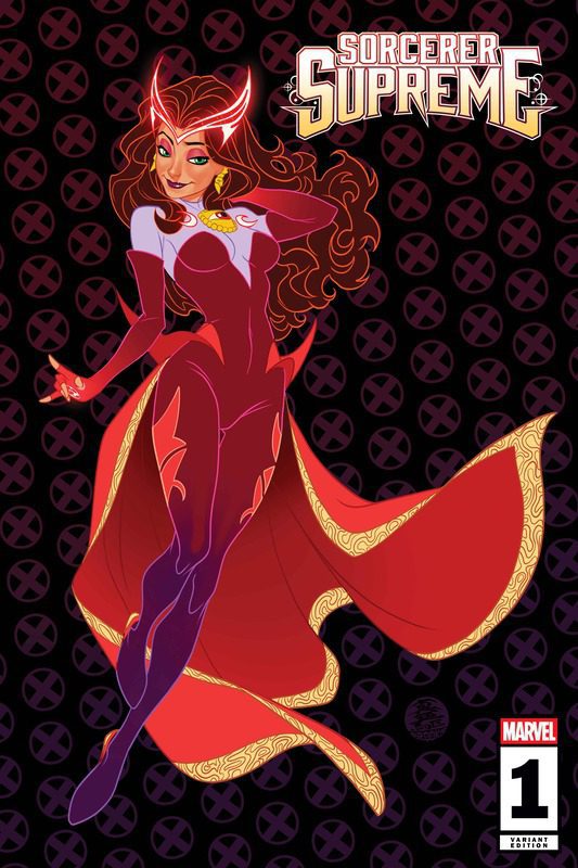 This December, Wanda Maximoff Will Take On A New Mantle: Sorcerer Supreme 5 SORCERER SUPREME #1 Variant Cover by MARK BROOKS