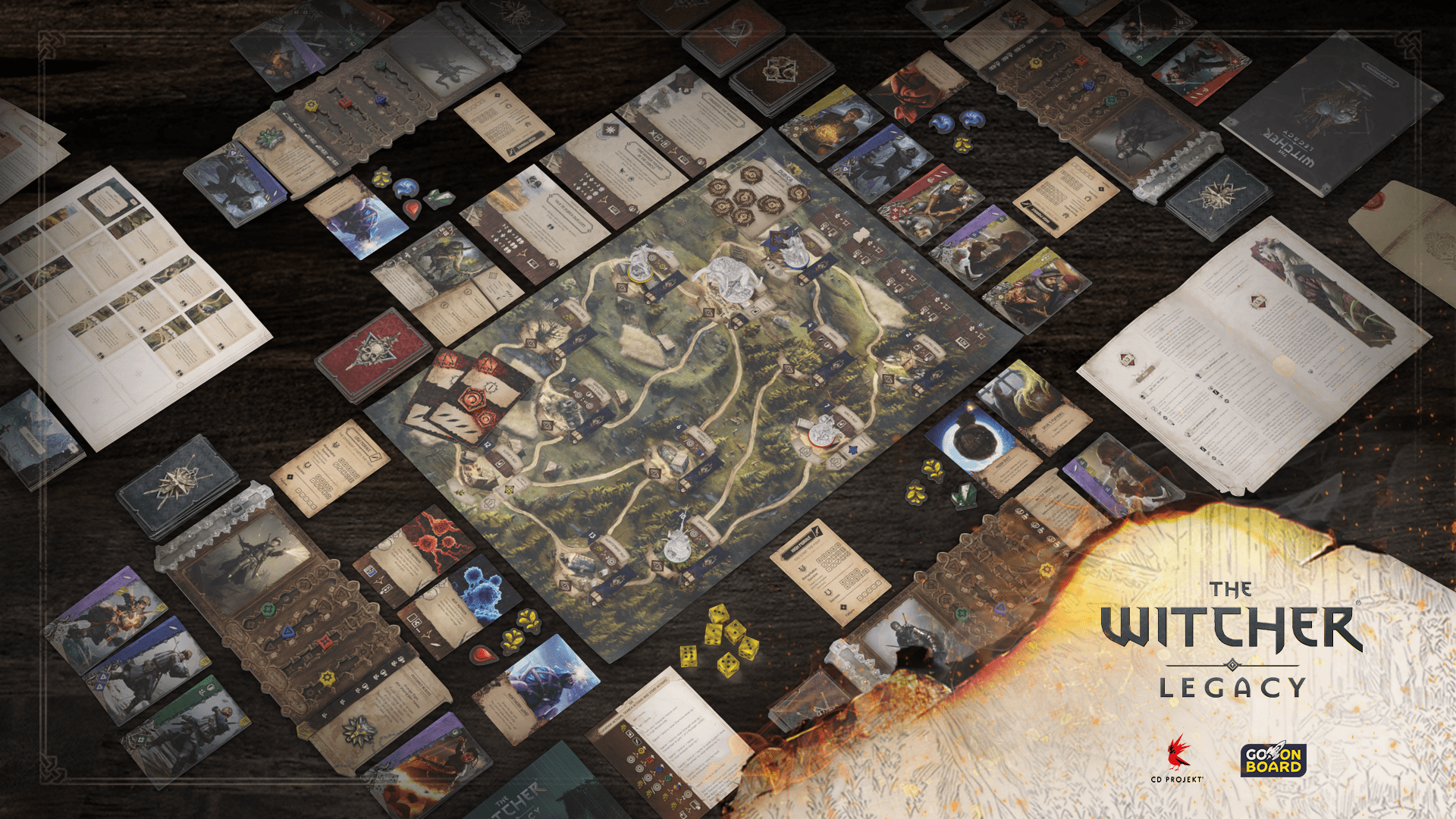  The Witcher: Legacy board