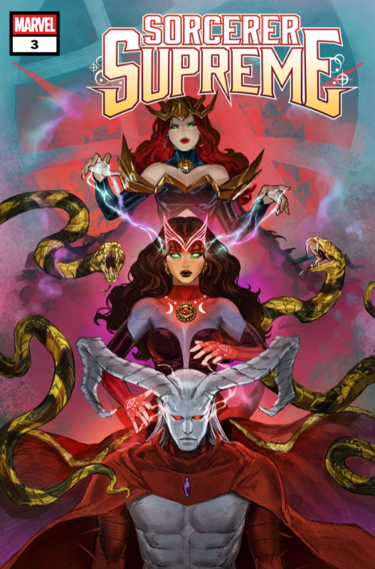 This December, Wanda Maximoff Will Take On A New Mantle: Sorcerer Supreme 15 SORCERER SUPREME #3 cover