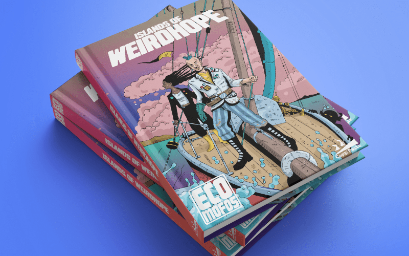 Sail The Psychedelic Future Seas In New ECO MOFOS!! Spinoff 'Islands Of Weirdhope' 1 Islands Of Weirdhope cover