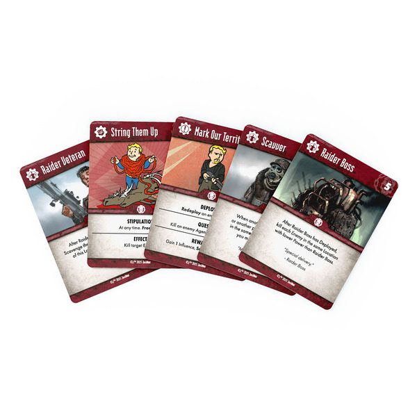 Modiphius Expands Fallout Offerings With New Card Game, Painter's Busts, And Fallout Factions Crew Folio 2 Fallout: Power Play Raiders