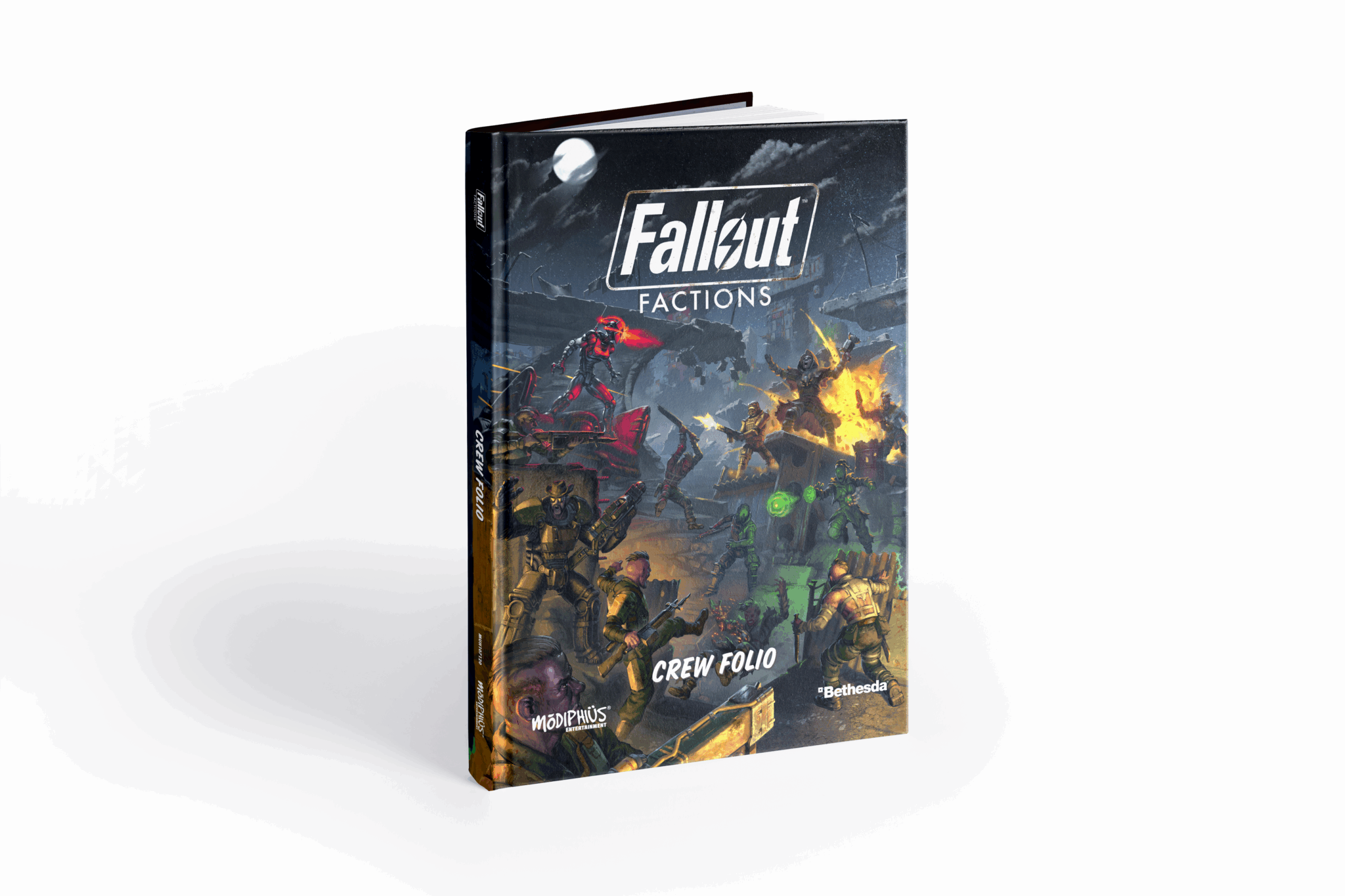 Modiphius Expands Fallout Offerings With New Card Game, Painter's Busts, And Fallout Factions Crew Folio 8 Fallout: Factions Crew Folio
