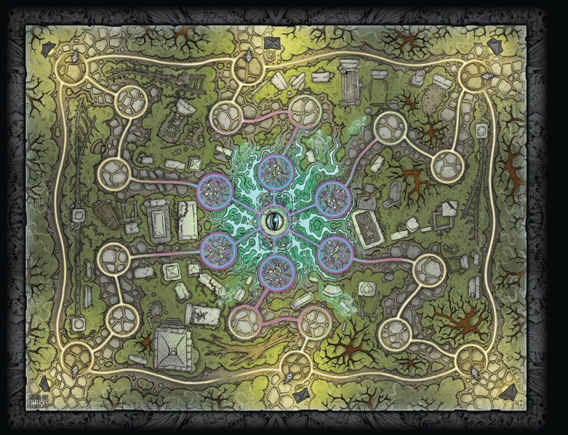 Ring of Chaos: Rising Fear  The Graveyard map