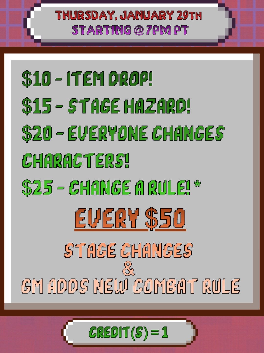 Role for Resistance: TTRPG Streams To Benefit Ant-ICE Organizations 1 Game Master Monday plays Yuletide Kombat Family: Fate of the World streaming schedule