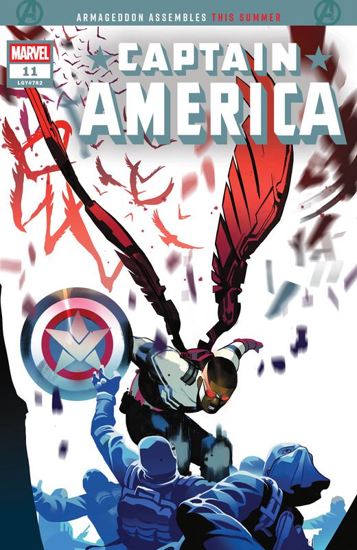 CAPTAIN AMERICA #11 Variant Cover by BALDEMAR RIVAS