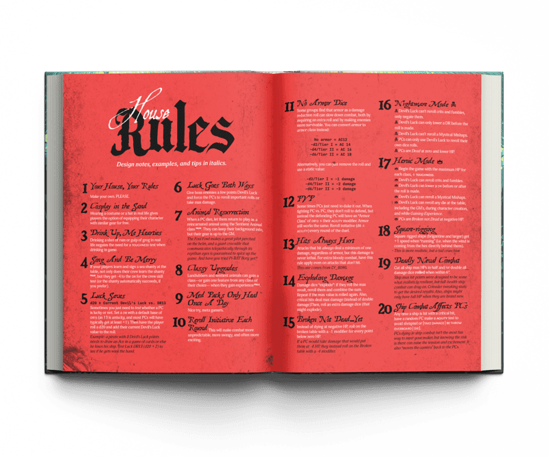 Down Among the Dead spread