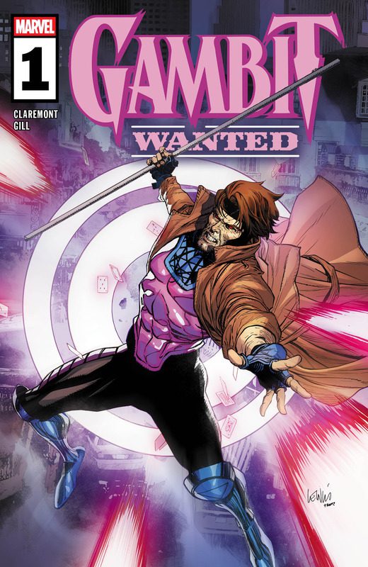 Gambit: Wanted #1 cover