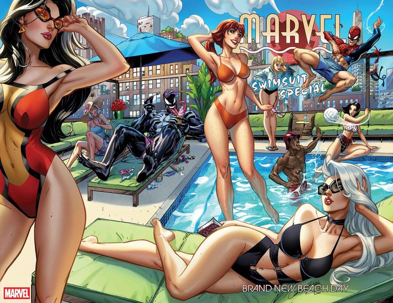 MARVEL SWIMSUIT SPECIAL: BRAND NEW BEACH DAY #1 COVER