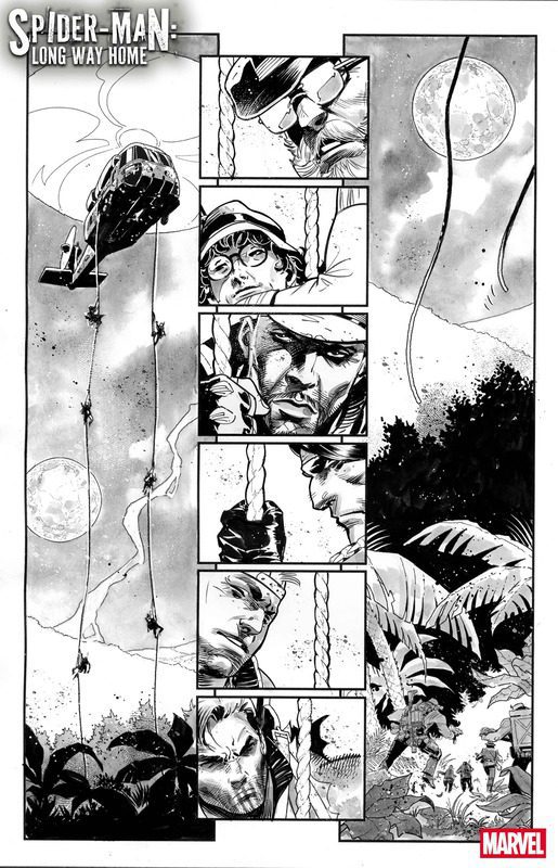 Spider-Man: Long Way Home. Interior