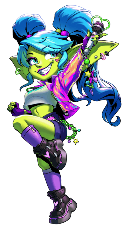 Avantris Entertainment Announces New Synthwave Space Fantasy Adventure: Neon Odyssey 7 A Glowblin